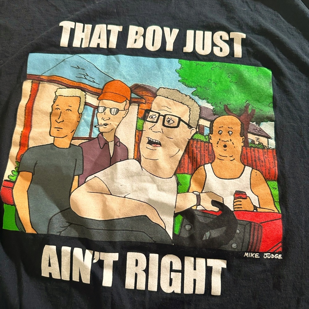 King of the hill t-shirt
